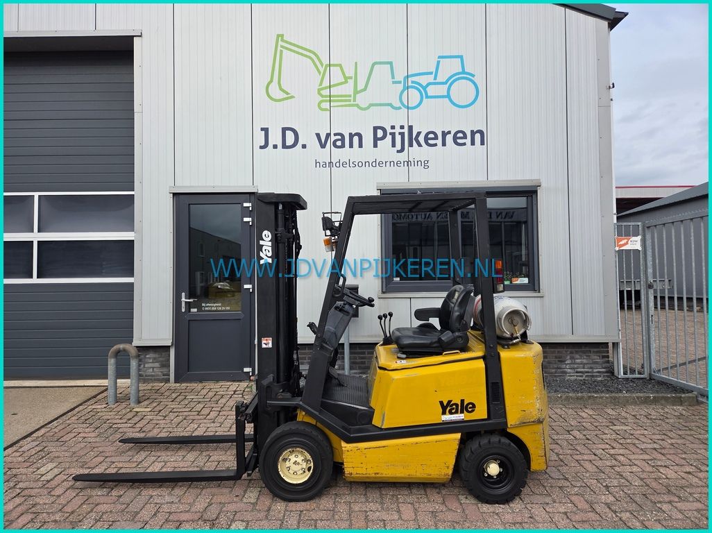 Yale GLP20AF compact triplex4.95m+sideshift+6591 uur