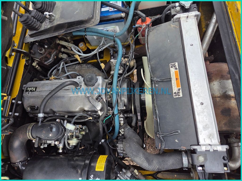 Yale GLP20AF compact triplex4.95m+sideshift+6591 uur