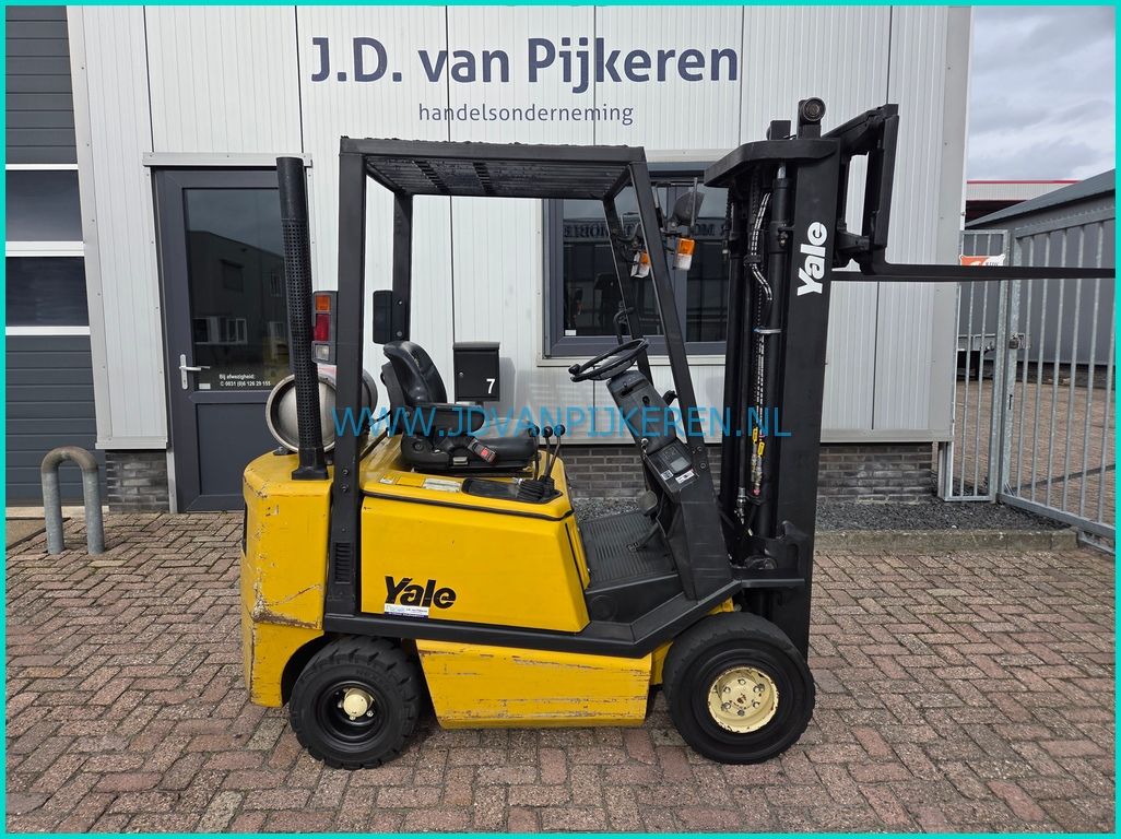 Yale GLP20AF compact triplex4.95m+sideshift+6591 uur