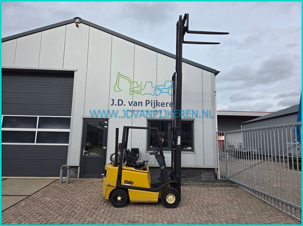 Yale GLP20AF compact triplex4.95m+sideshift+6591 uur