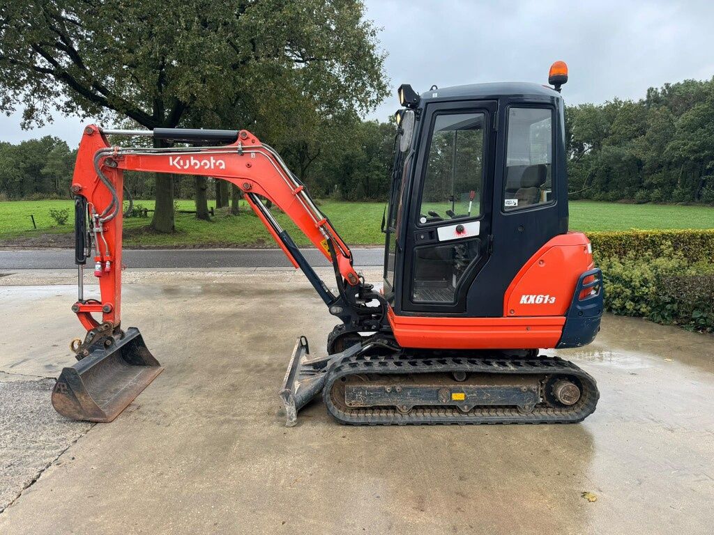 Kubota kx61-3 midi graver hydro wissel 2013