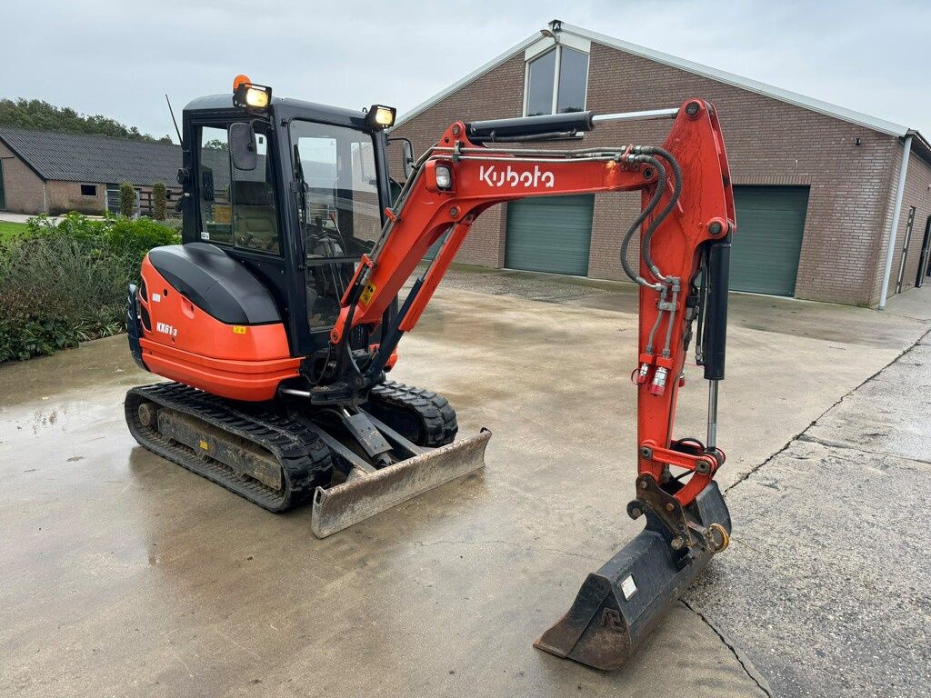 Kubota kx61-3 midi graver hydro wissel 2013