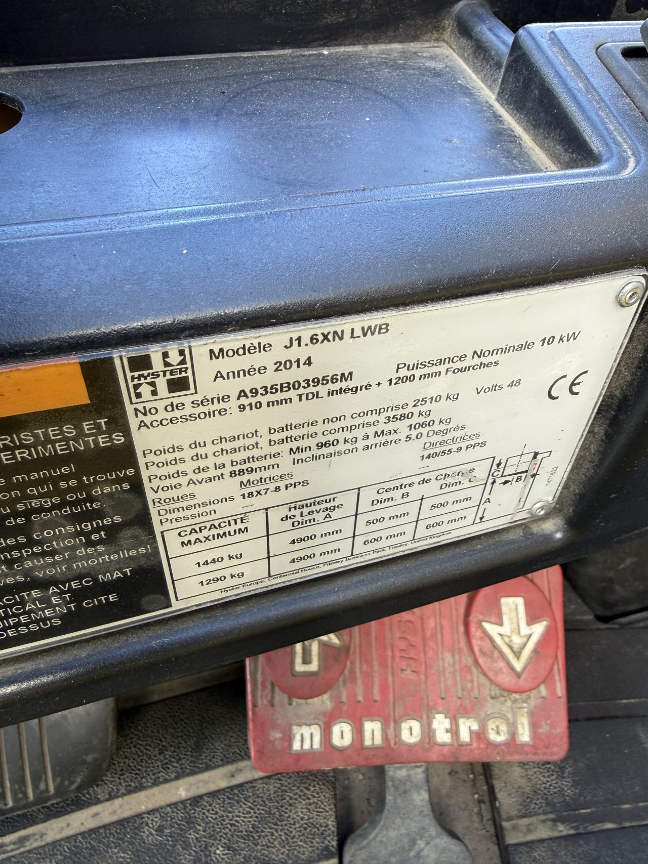 Hyster heftruck