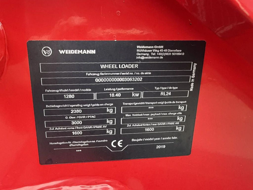 Weidemann 1280 RL24