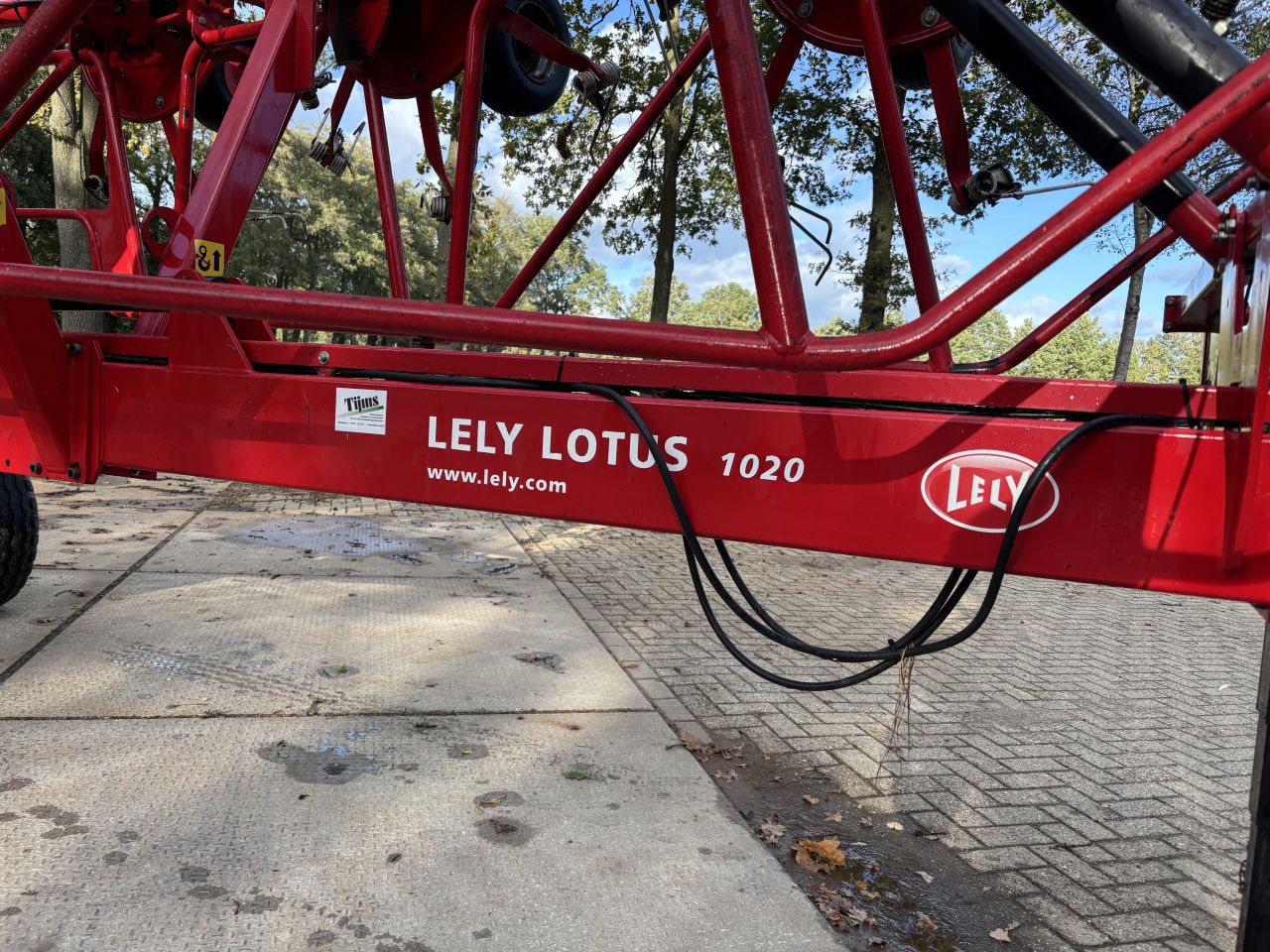Lely lotus 1020 schudder