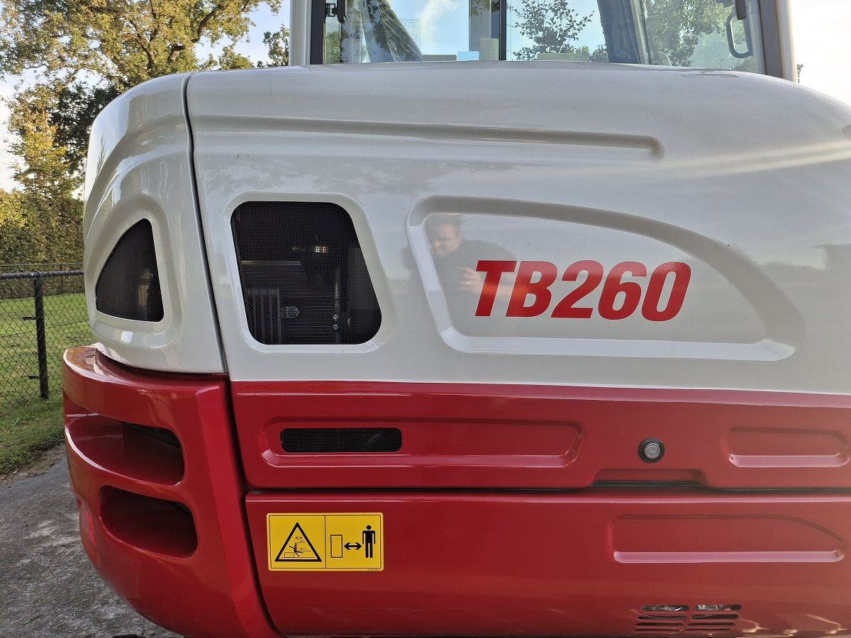 Takeuchi TB260, minigraver, minikraan, BJ2026, Nieuw!