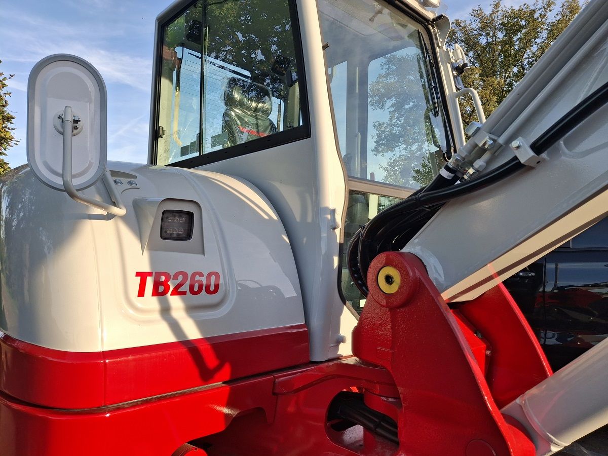 Takeuchi TB260, minigraver, minikraan, BJ2026, Nieuw!