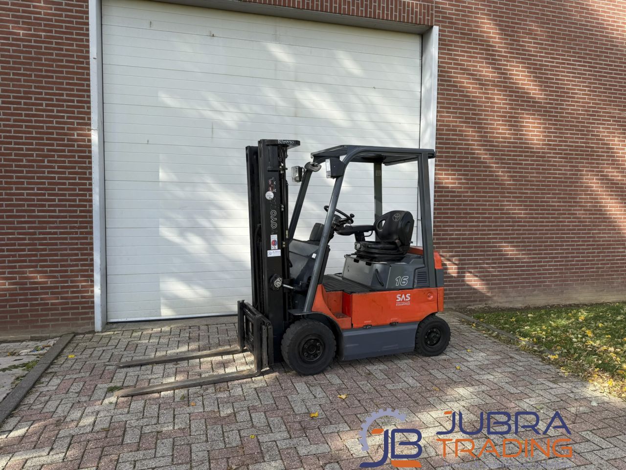 Toyota 7FBMF16 Electric Forklift | 2005 | 9906H | 1.6T | 5.0M