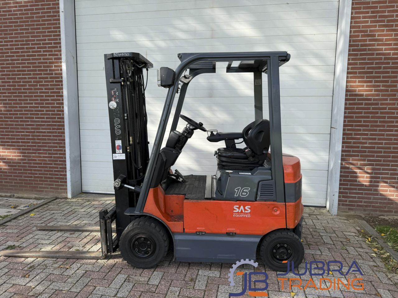 Toyota 7FBMF16 Electric Forklift | 2005 | 9906H | 1.6T | 5.0M