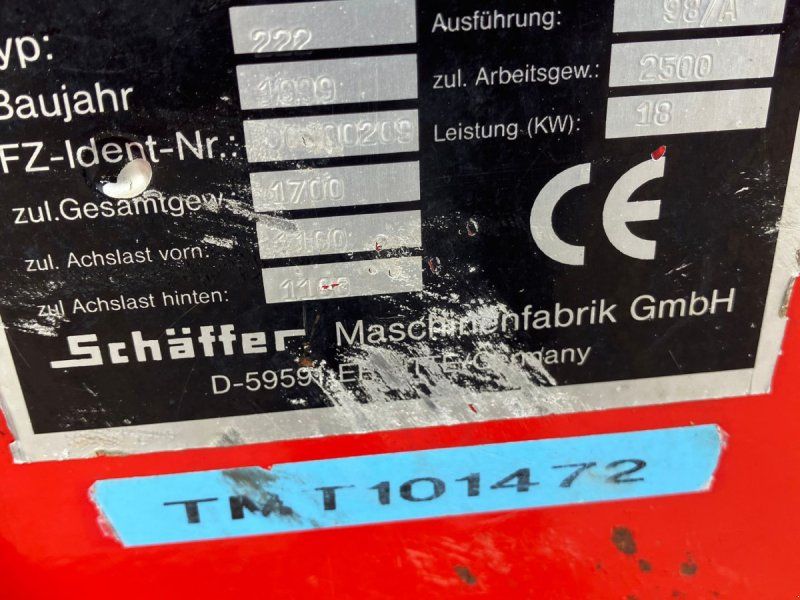 Schäffer 222 Scheffer 222