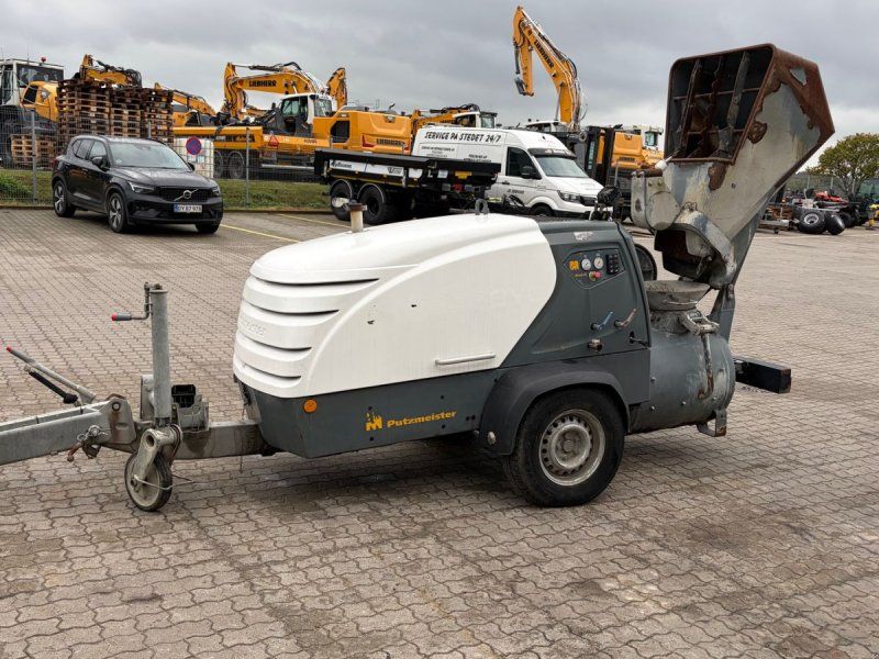 Putzmeister M740 DHBS Slidlagspumpe (Topmodel med skovl, slanger og treben