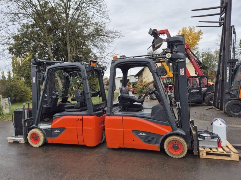 Linde E16C-02 Tripl-Freihub 5,22m + Seitenschieber