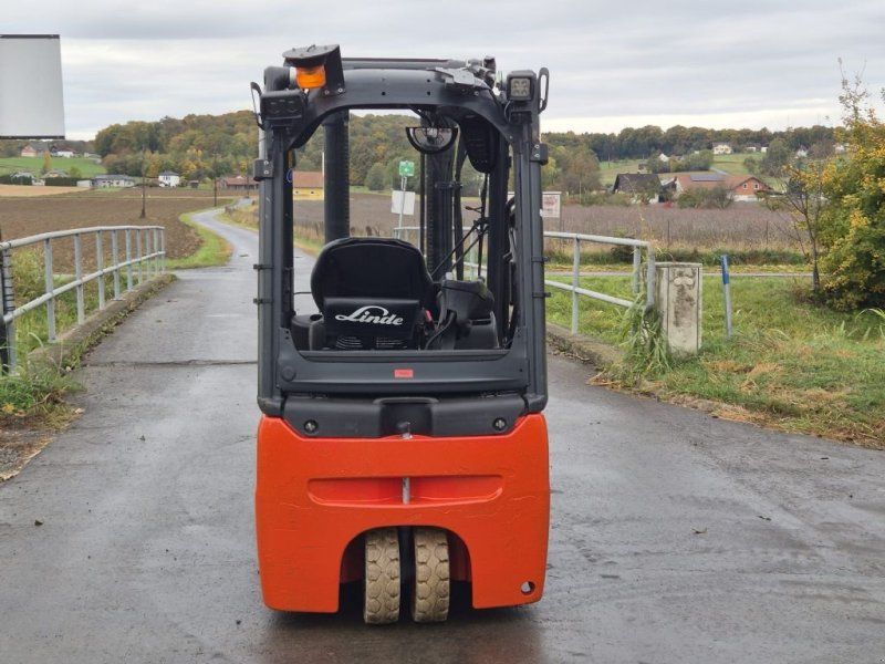 Linde E16C-02 Tripl-Freihub 5,22m + Seitenschieber
