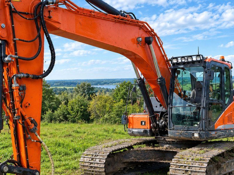 Doosan DX255LC-5 MIG2 DC2 Centralsmøring Auktion & Salg AFGIV B