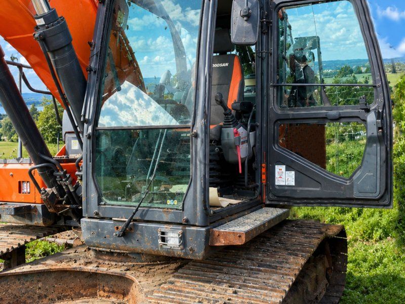 Doosan DX255LC-5 MIG2 DC2 Centralsmøring Auktion & Salg AFGIV B