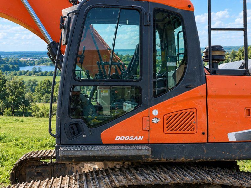 Doosan DX255LC-5 MIG2 DC2 Centralsmøring Auktion & Salg AFGIV B