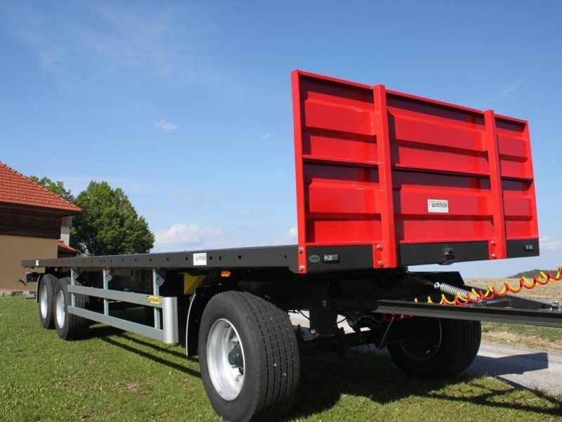 Zaslaw D746-20 3 Achser Ballenwagen 24t