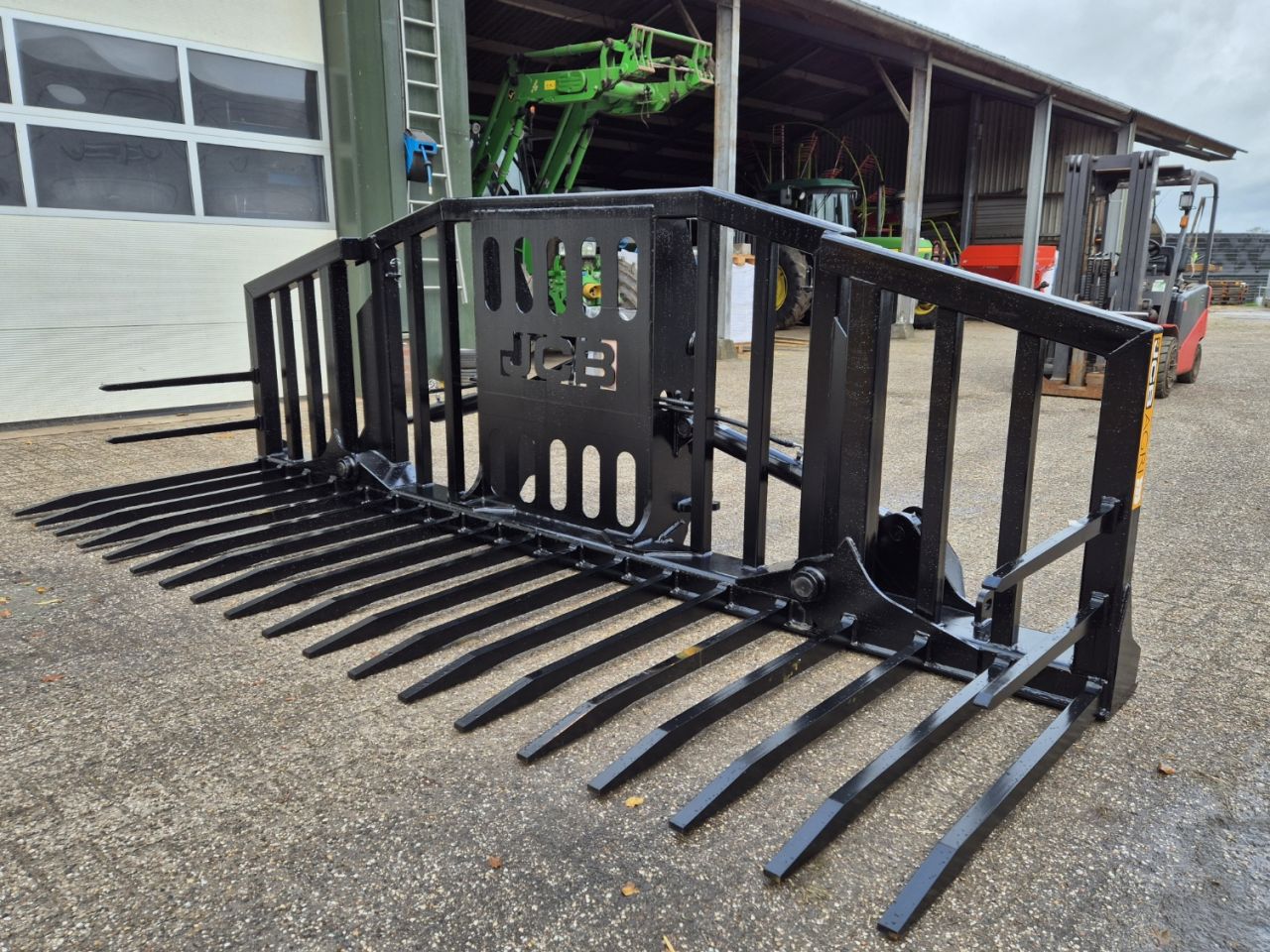 JCB 430 Grasvork NIEUW! shovel hydraulisch opklapbaar silogabel