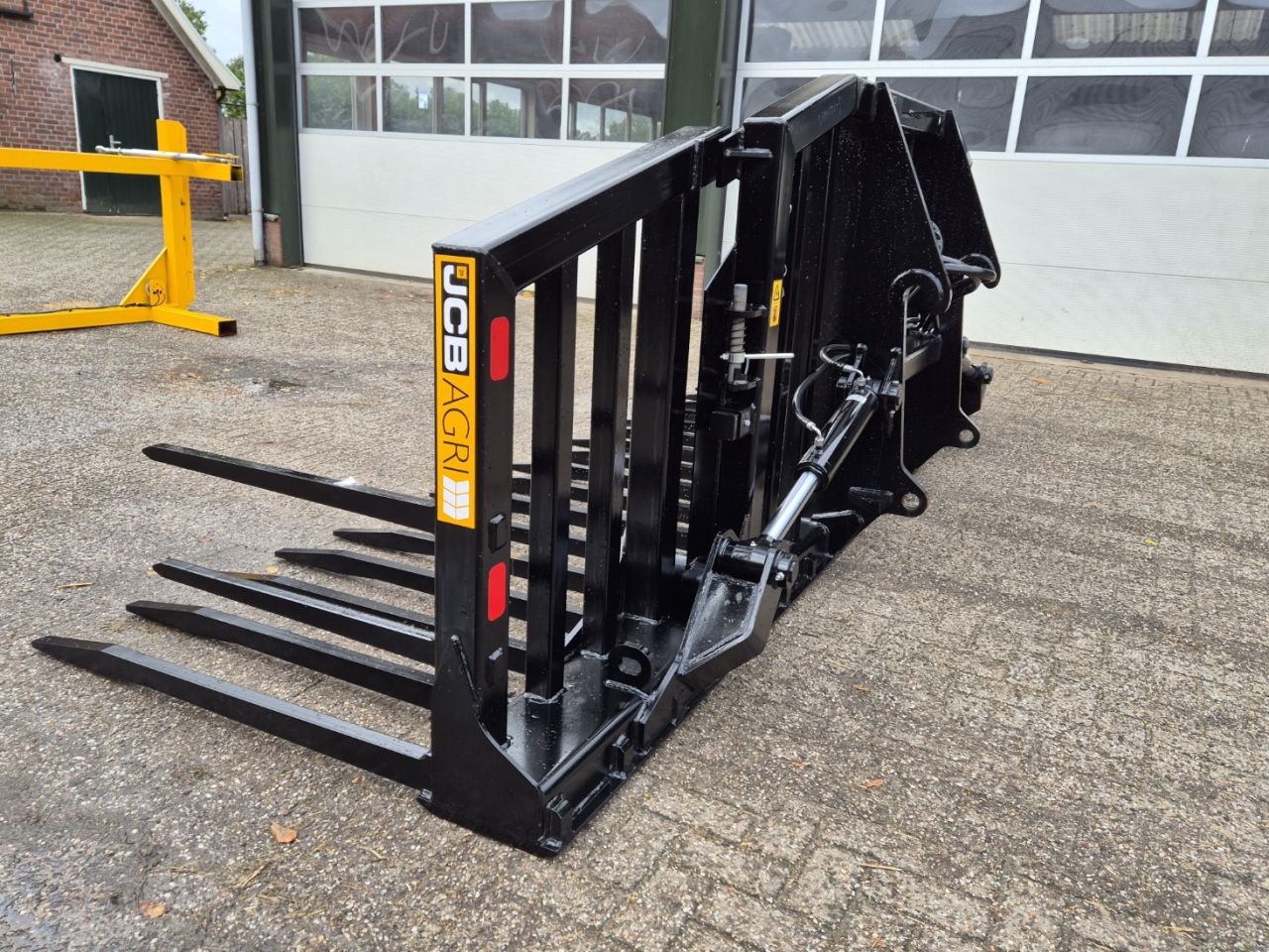 JCB 430 Grasvork NIEUW! shovel hydraulisch opklapbaar silogabel