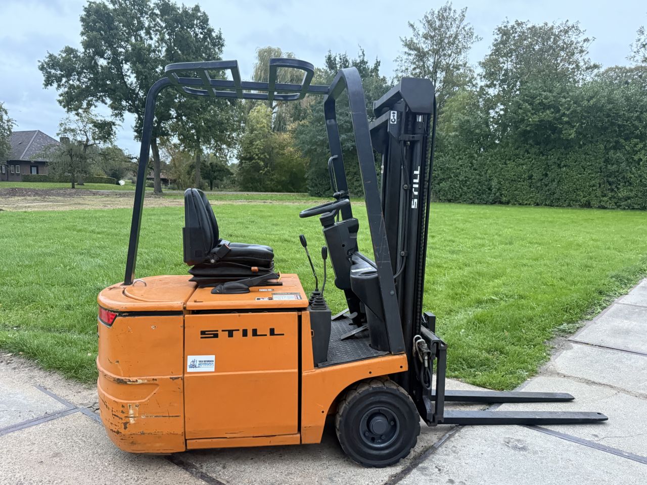 Still 1500KG elektrische heftruck Sideshift lage mast