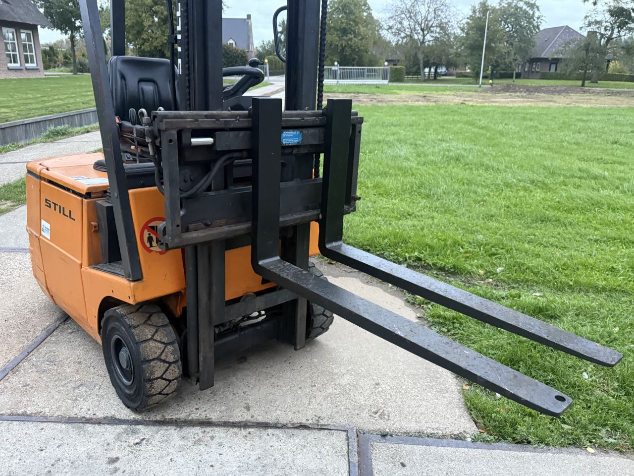 Still 1500KG elektrische heftruck Sideshift lage mast