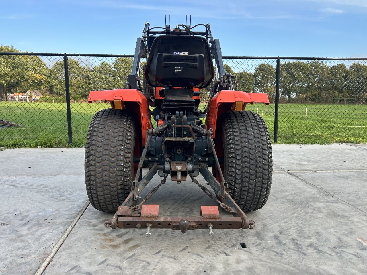 Nette Kubota B6200 met voorlader