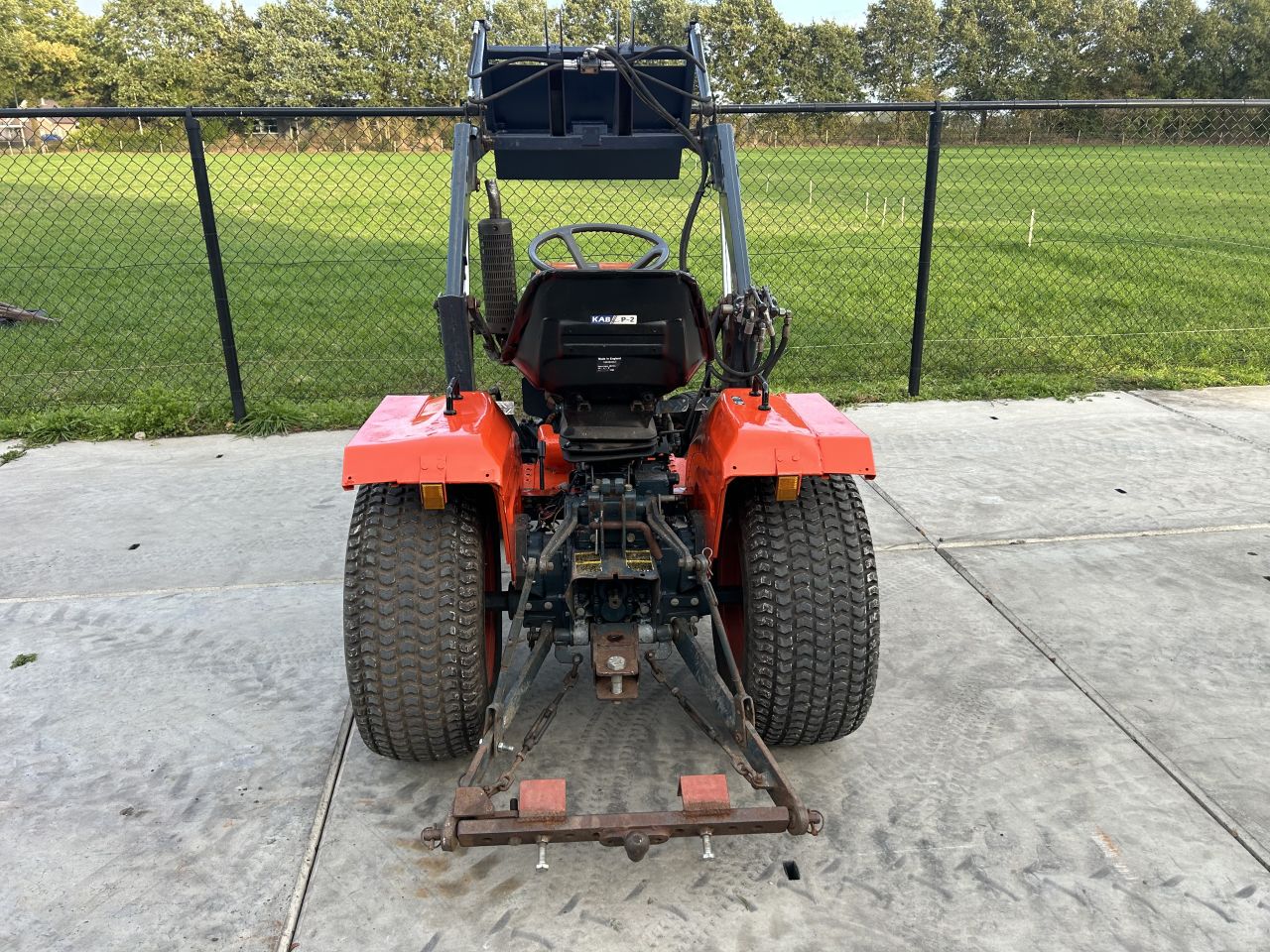 Nette Kubota B6200 met voorlader