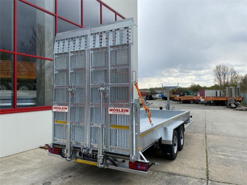 Möslein TT 11-E6x2 hydr. Rampen Tieflader für Fräsen brei