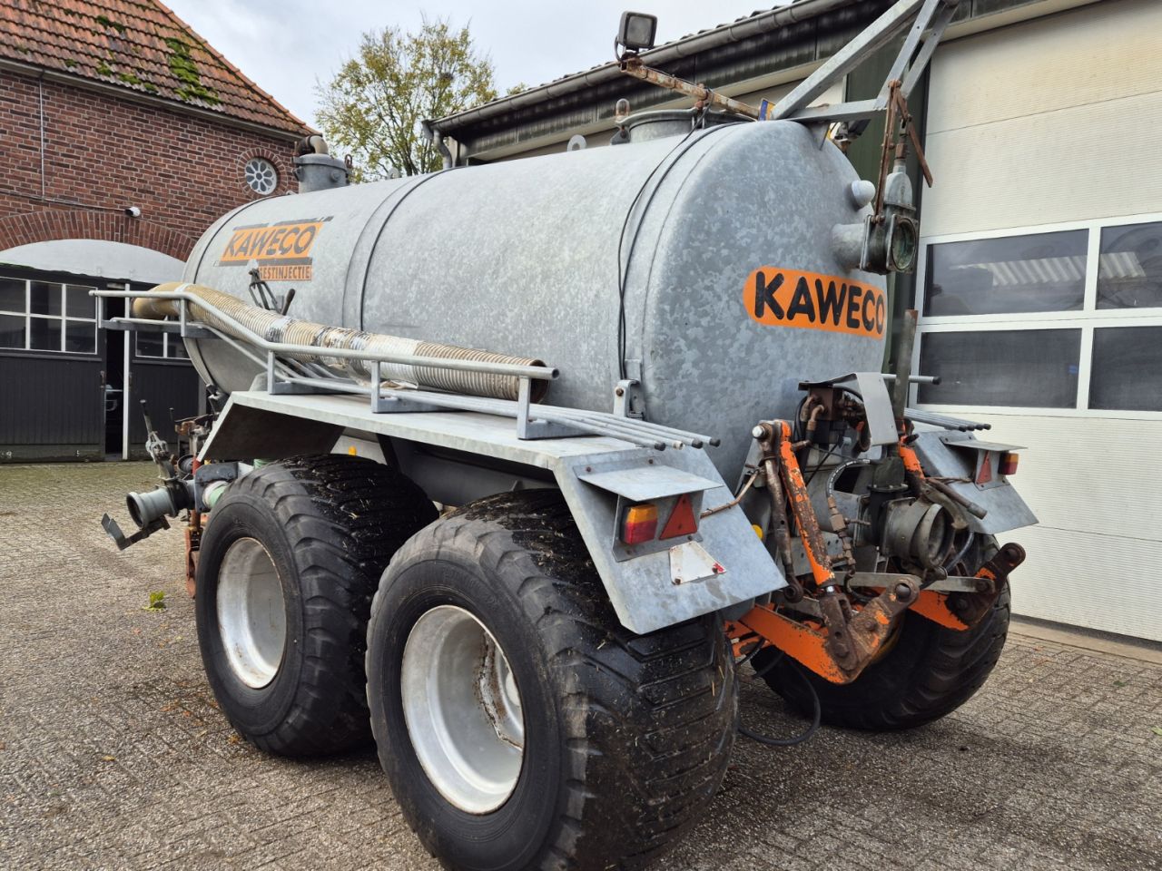 Kaweco 7000ltr mesttank watertank vacuumtank