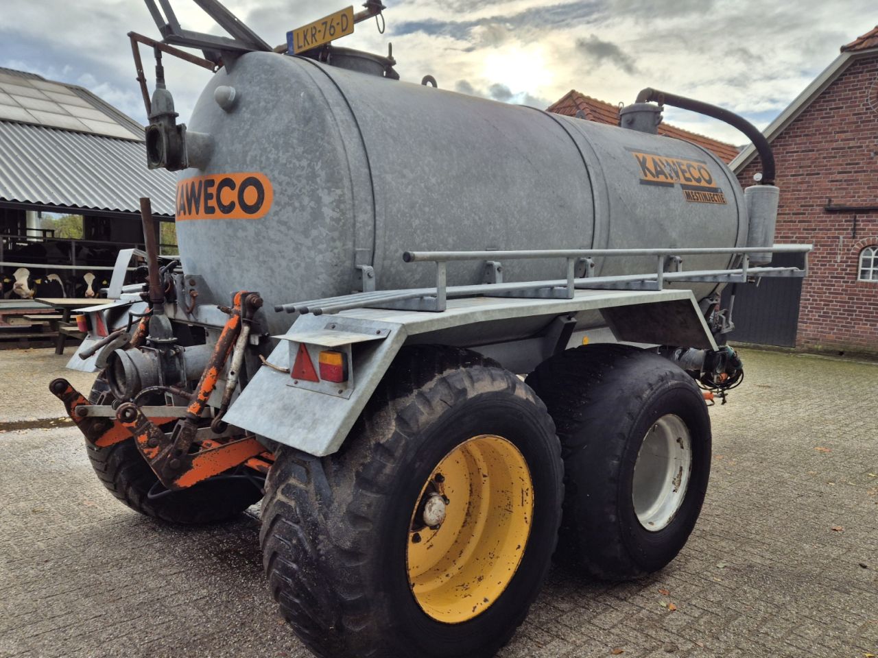 Kaweco 7000ltr mesttank watertank vacuumtank