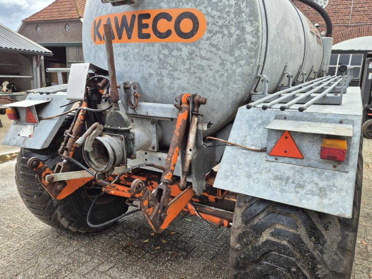 Kaweco 7000ltr mesttank watertank vacuumtank