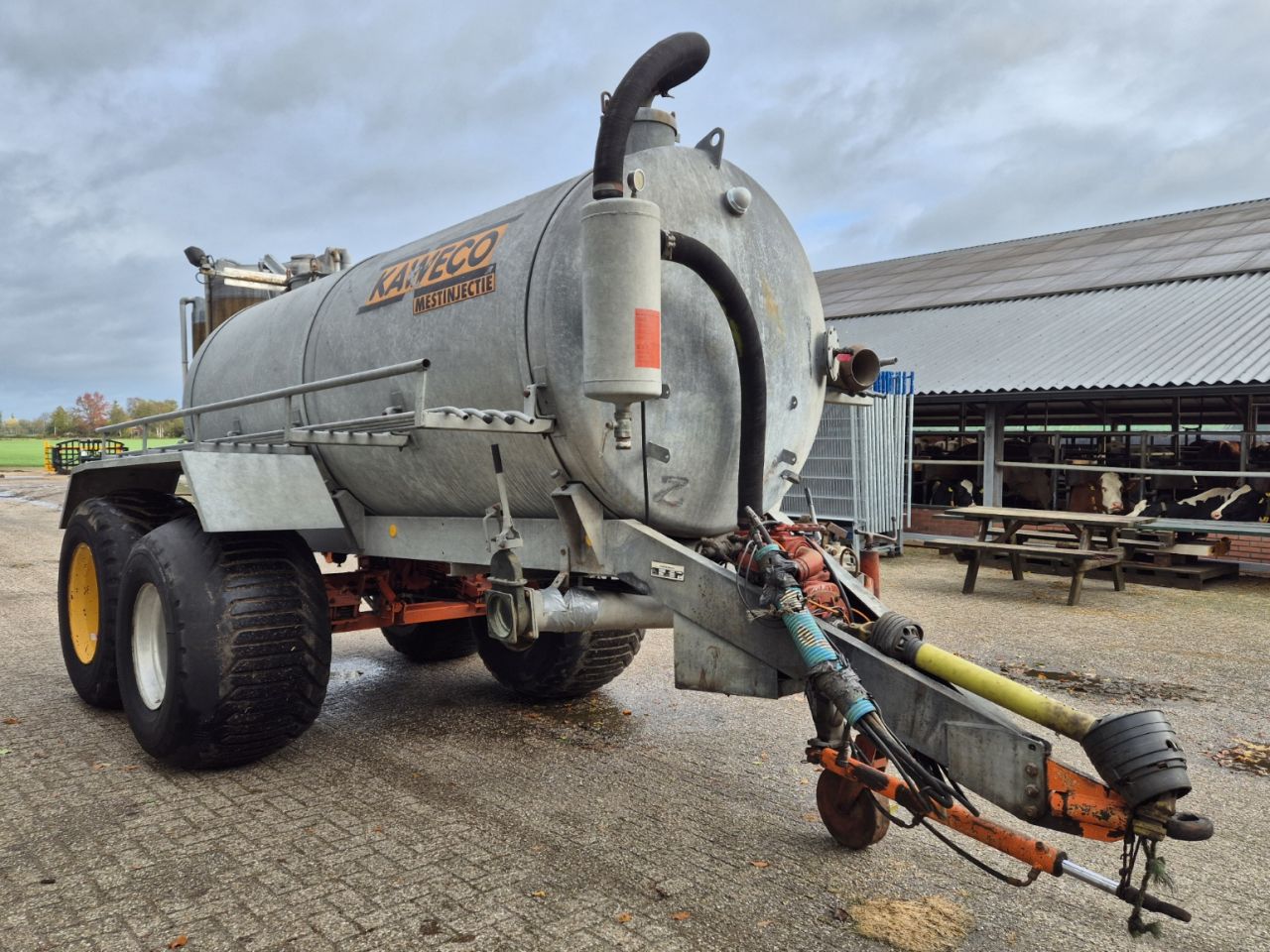 Kaweco 7000ltr mesttank watertank vacuumtank