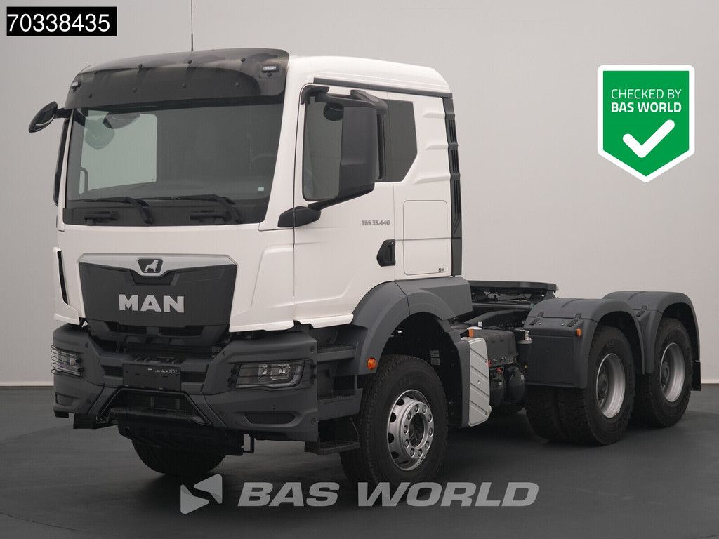 MAN TGS 33.440 6X4 NEW! TN 6x4 Full Steel Automatic PTO Airco EURO 2