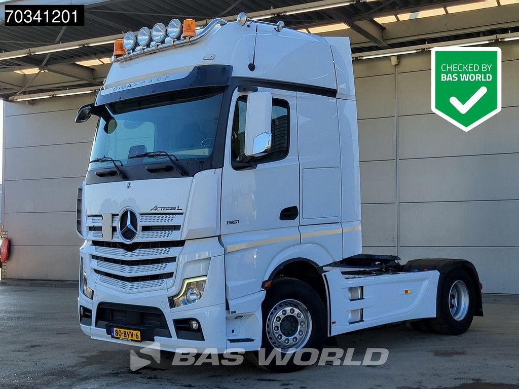 Mercedes Actros 1951 4X2 GigaSpace NL-Truck 2xTanks ACC Standklima