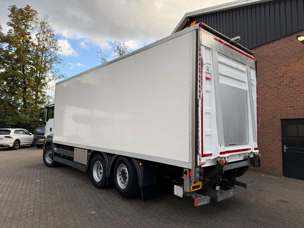 MAN TGS 26.320 Koffer Stuuras AHK 3000KG LBW 357.287KM! NL Truck APK/TUV 05-2027