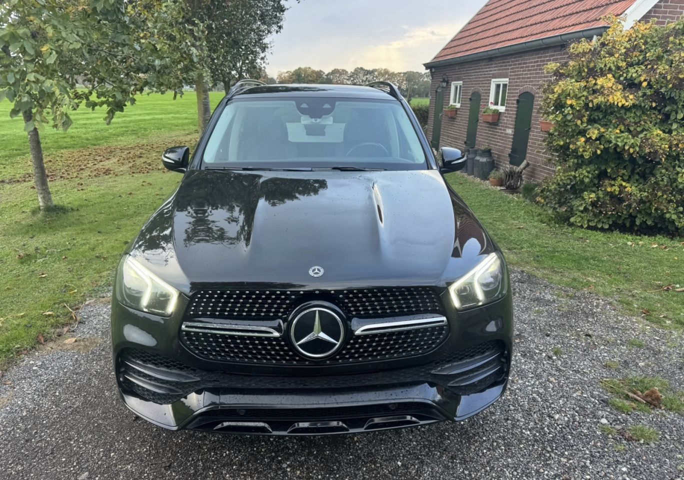 Mercedes Benz GlE400D bomvolle AMG grijs kenteken uniek!