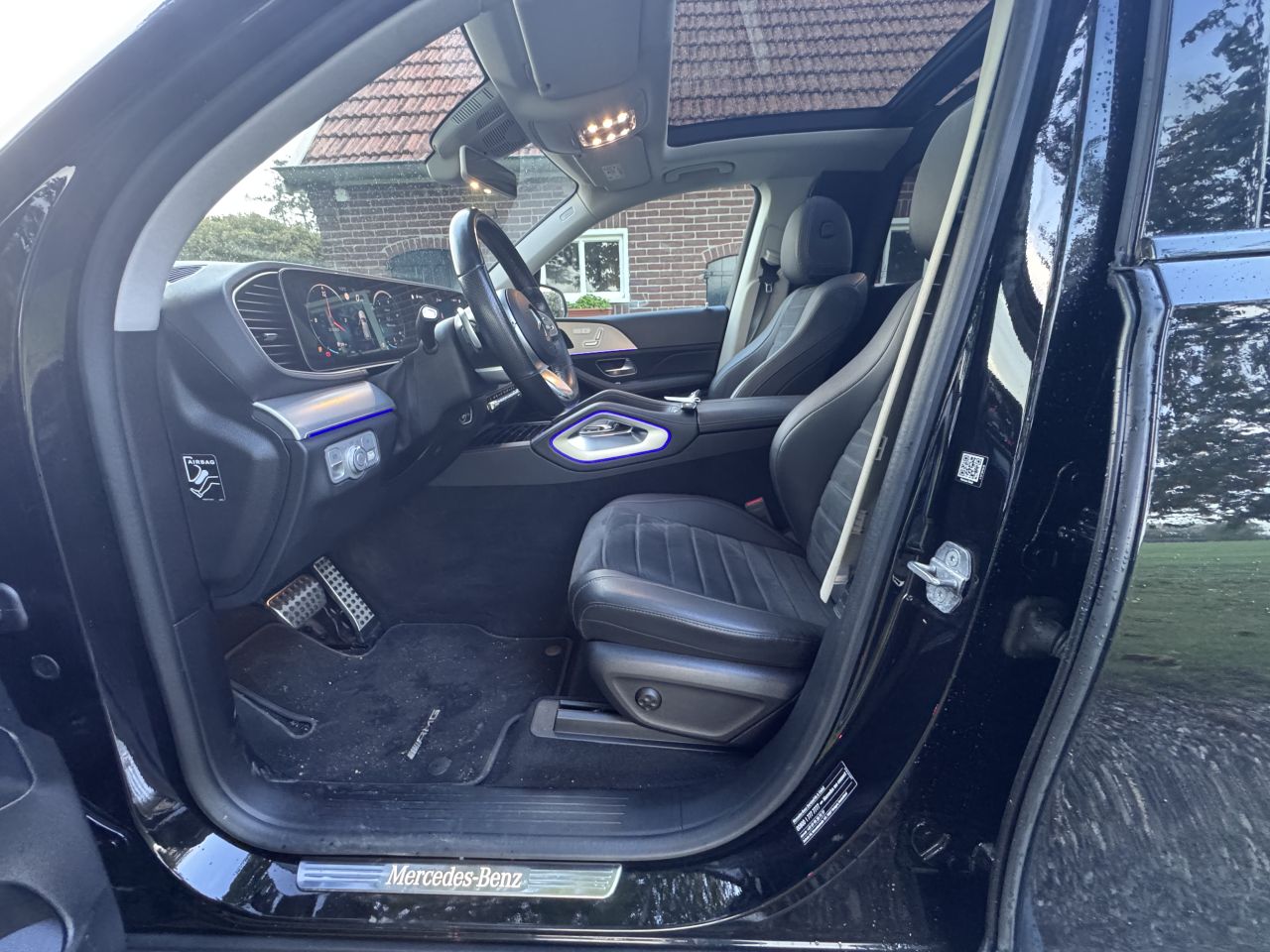 Mercedes Benz GlE400D bomvolle AMG grijs kenteken uniek!