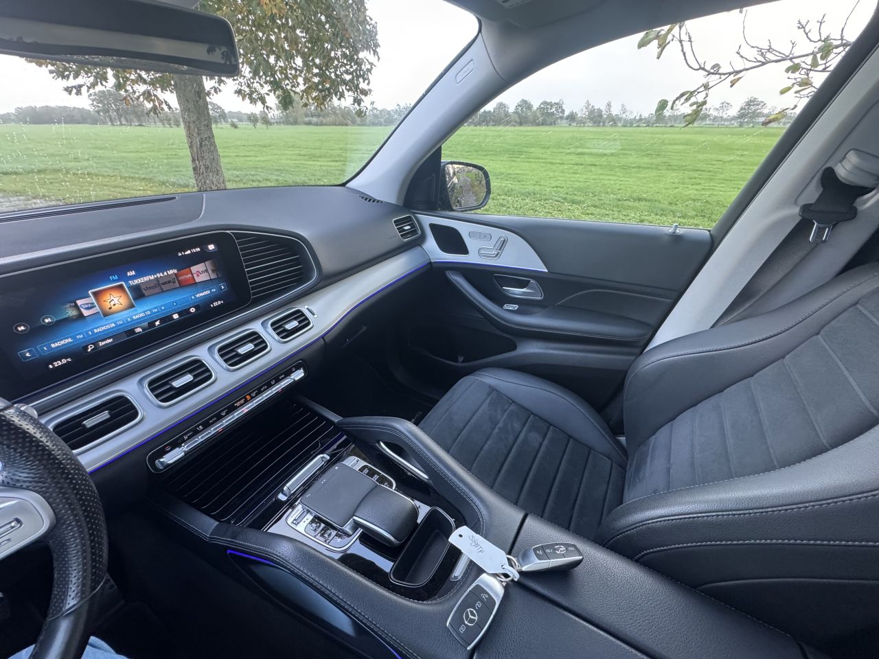 Mercedes Benz GlE400D bomvolle AMG grijs kenteken uniek!