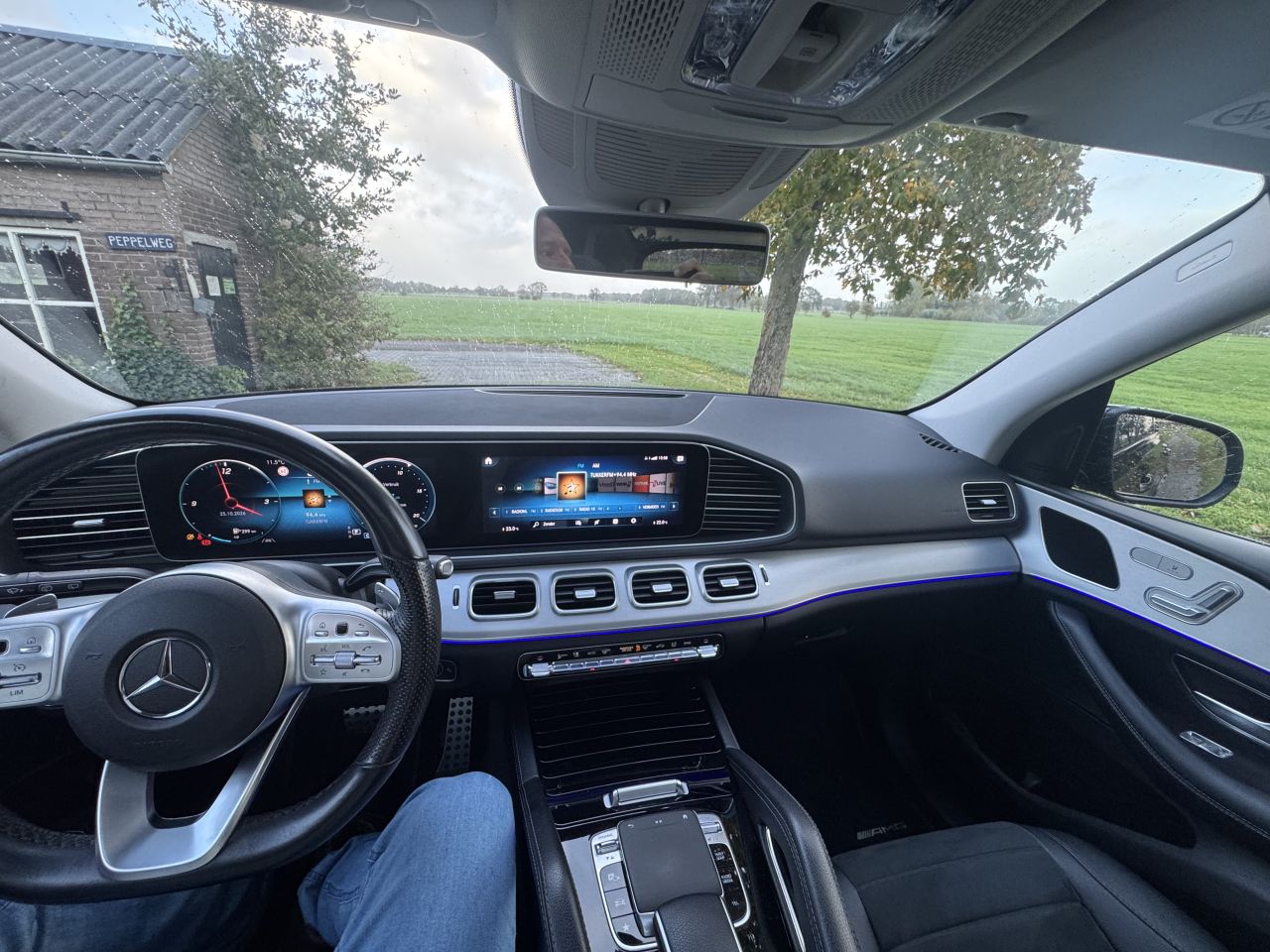 Mercedes Benz GlE400D bomvolle AMG grijs kenteken uniek!