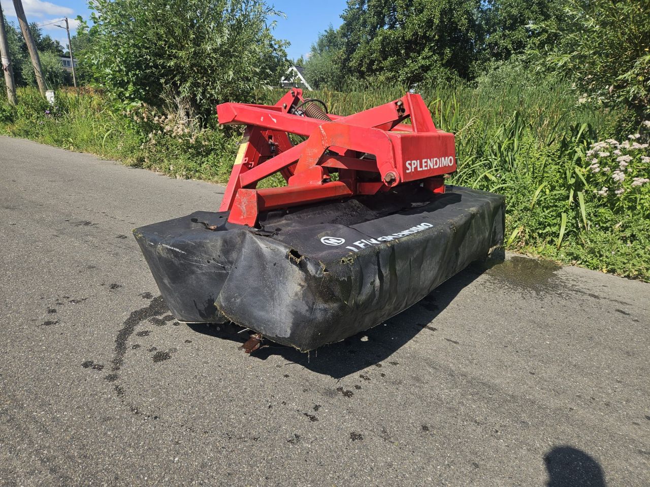 Gebruikte Lely front-wegbermschijvenmaaier