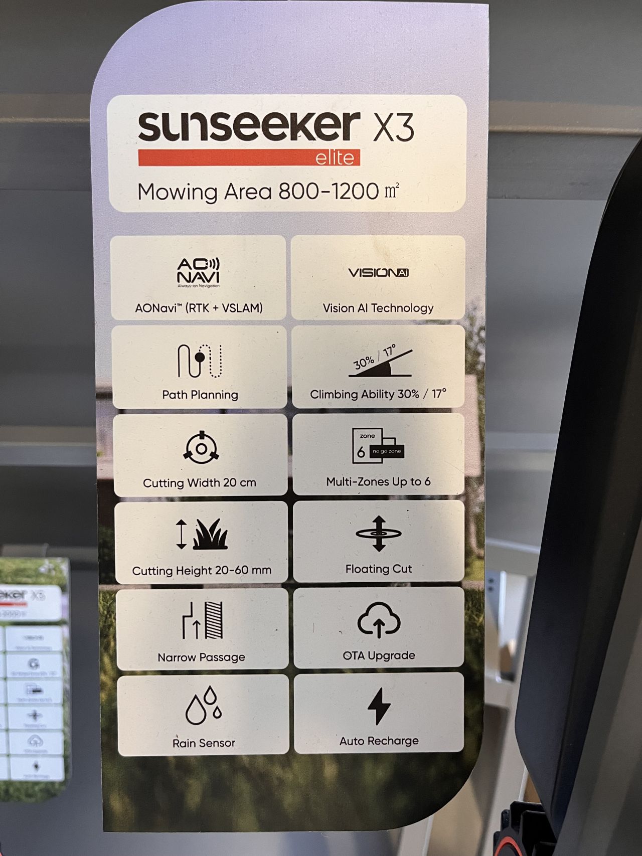 Sunseeker X3 Robotmaaier