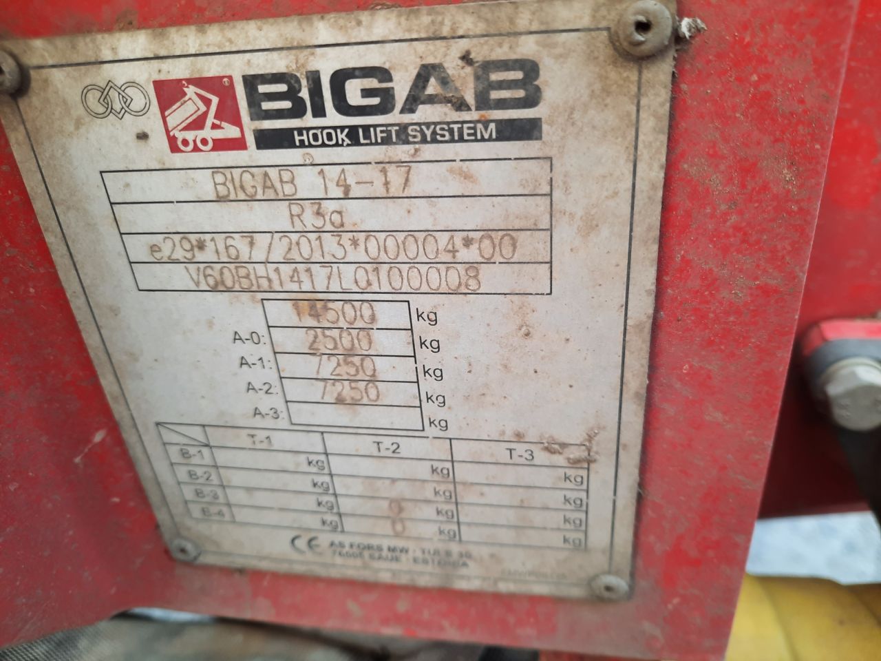 Haakarmsysteem Bigab