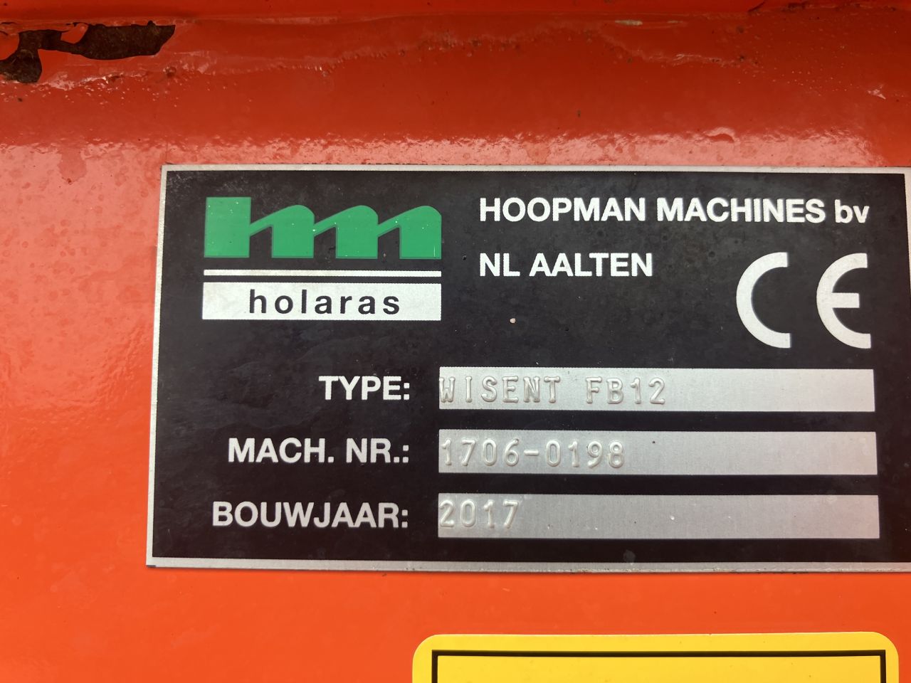 Holaras doseerwagen.