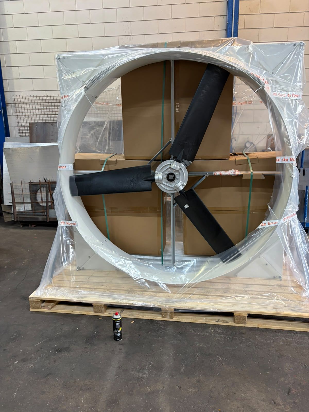 ECV ventilator Royal de Boer
