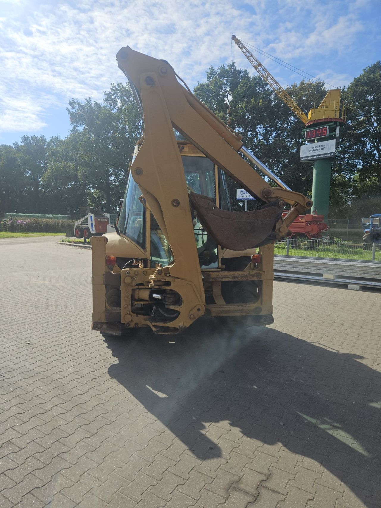 Case 580 K Graaflaad combinatie