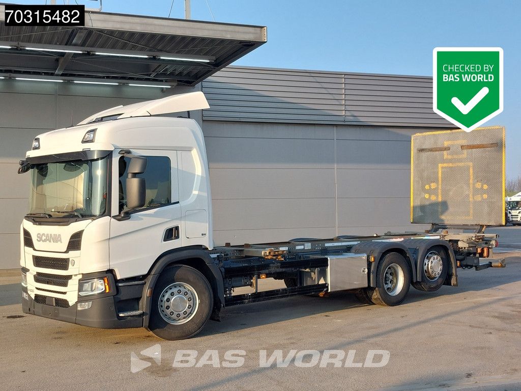 Scania P P500 6X2 Full Air Zepro 2500kg Ladebordwand Lift-Lenk Asche Retarder Automatic