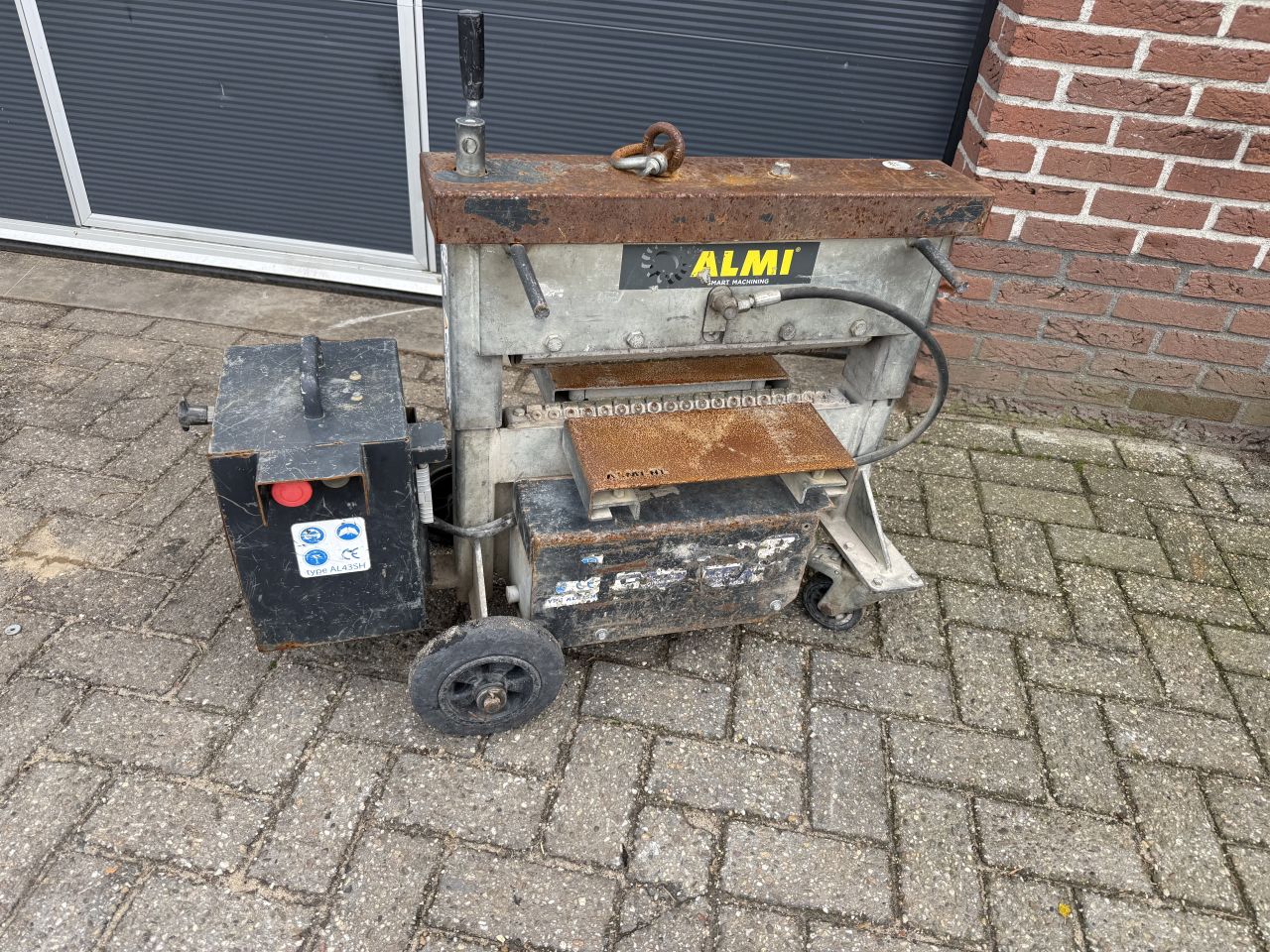 Almi AL43SH hydraulische stenenknipper