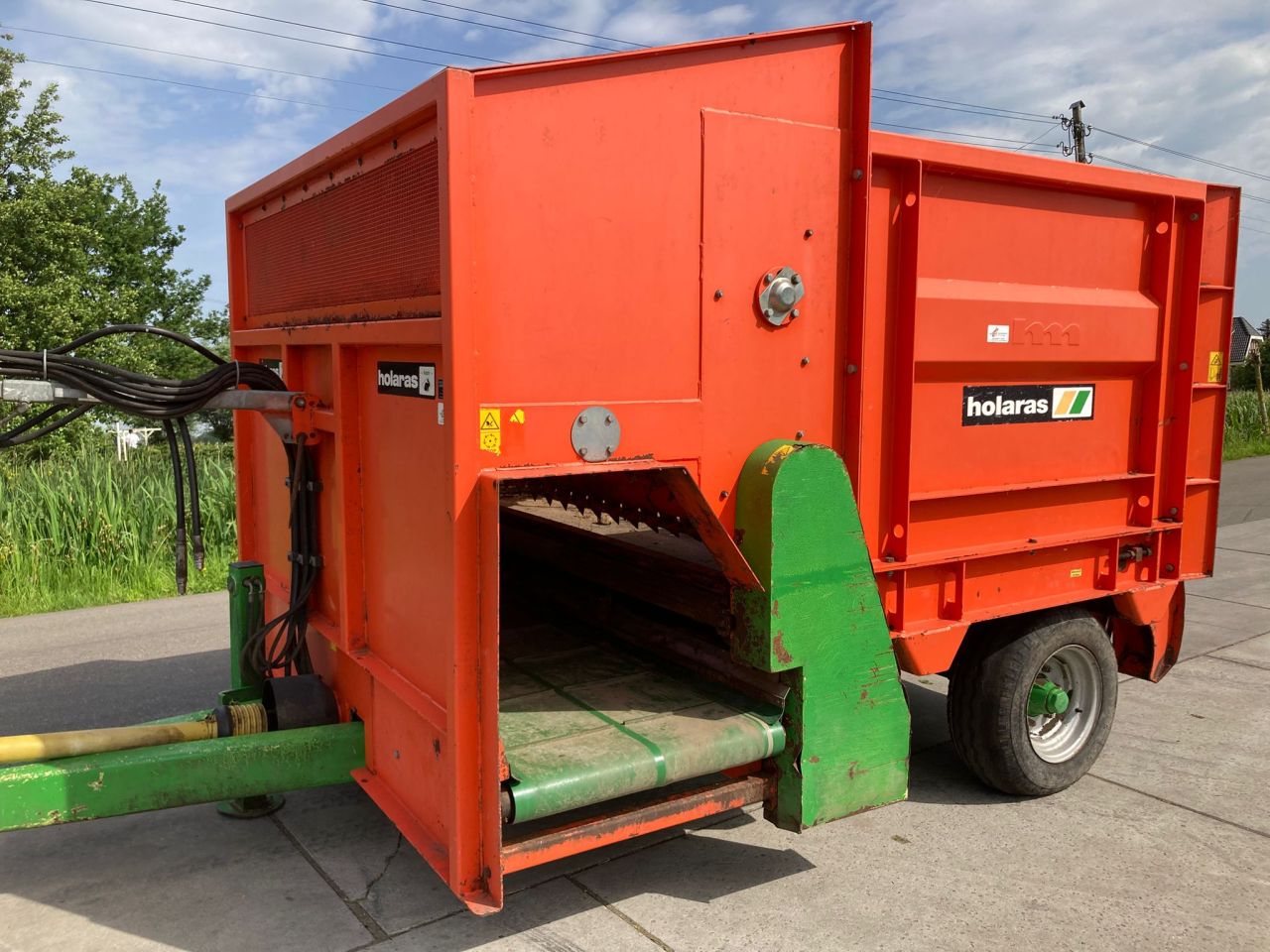 Holaras blokkenwagen