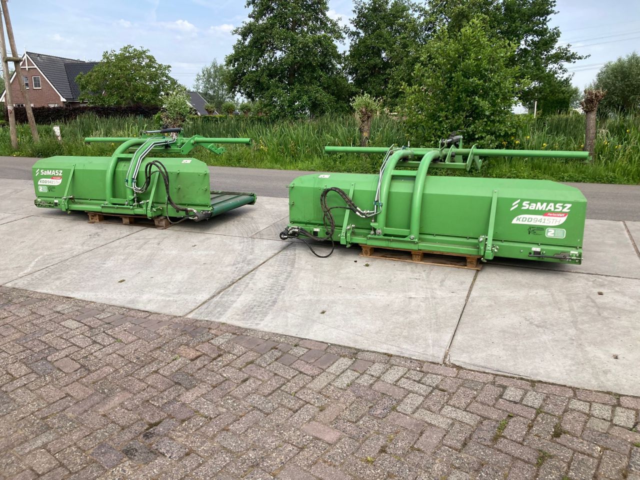 SaMASZ dwars afvoerbanden