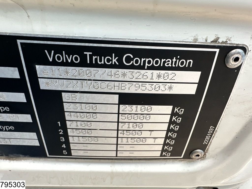 Volvo FM 460 EURO 6, 6x2, PTO, RHD